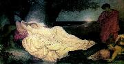Lord Frederic Leighton Cymon and Iphigenia oil painting